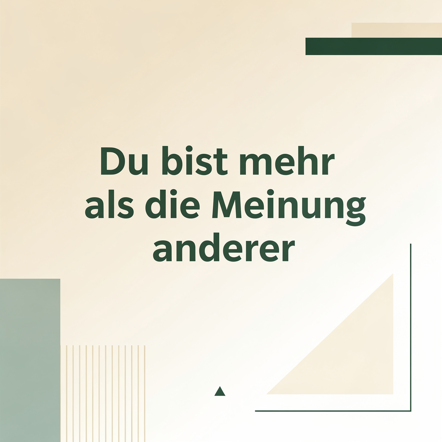 Du bist nicht ihre Meinung – Selbstwert Workbook (PDF)